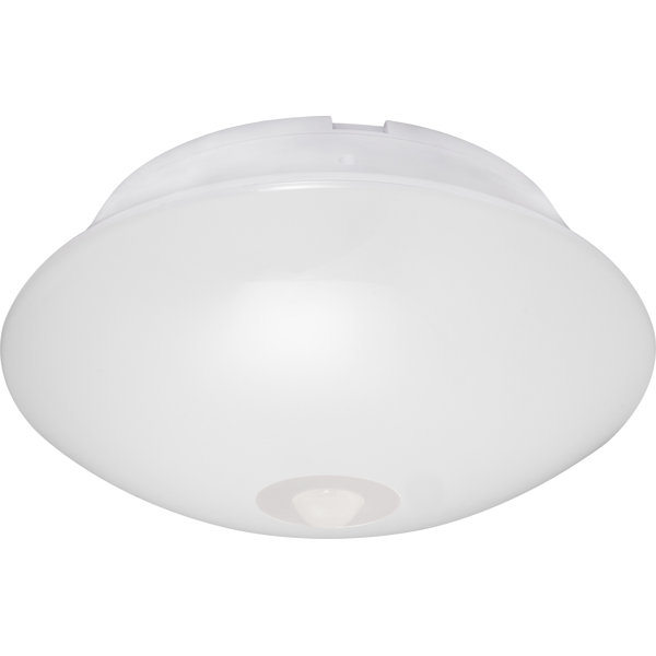 Ebern Designs Energizer Battery Operated Motion Sensing LED Ceiling Light Fixture 300 Lumen